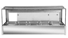Bonvue Square Countertop Wet and Dry Bain Marie BM11SC