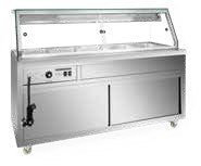 Thermaster Wet and Dry Bain Marie Display 4x1/1 GN Pans - PG150FE-XG