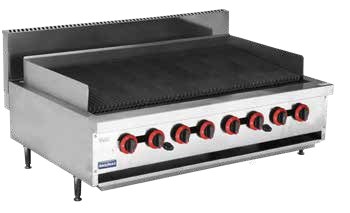 Gasmax LPG Gas 6 Burner Char Grill Top - QR-36ELPG