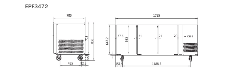 Atosa EPF3472 — Product image 6