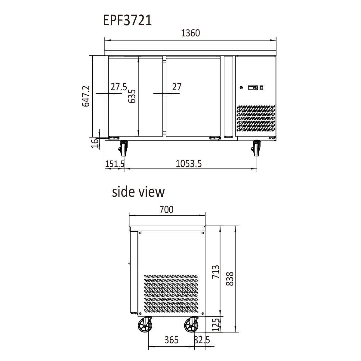 Atosa EPF3721 — Product image 2