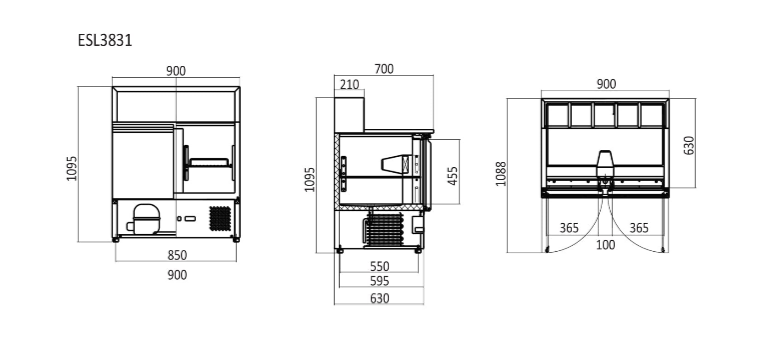 Atosa ESL3831 — Product image 4