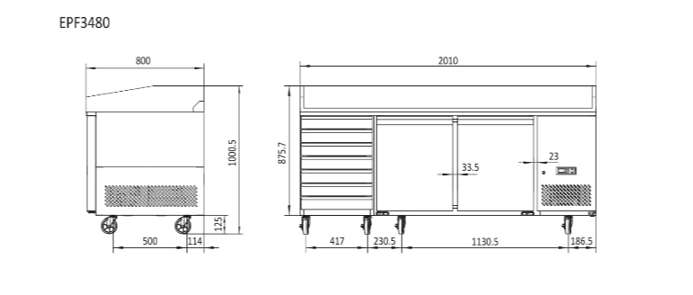 Atosa EPF3480 — Product image 4
