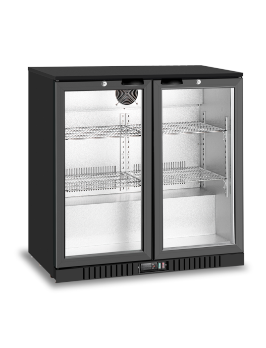2 SWING DOORS BACK BAR COOLER BB-208HEC