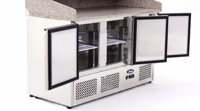 3 DOORS PIZZA TABLE FRIDGE 1365 MM ESL3852