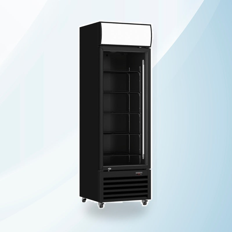 AMING standardized product image - Thermaster Single Glass Door Colourbond Upright Drink Fridge - LG-370BP