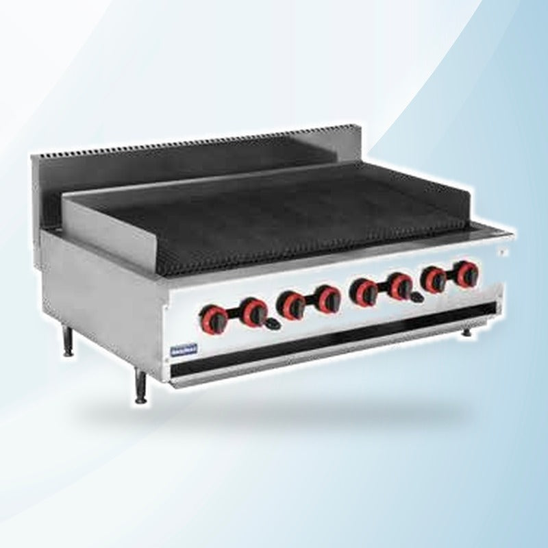 AMING standardized product image - QR-48E Natural Gas 8 Burner Char Grill Top