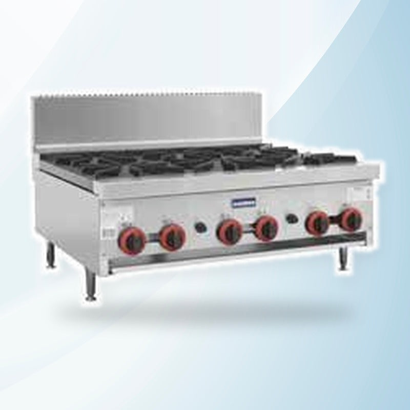 AMING standardized product image - Gasmax Gas 6 Burner Cook Top RB-6E