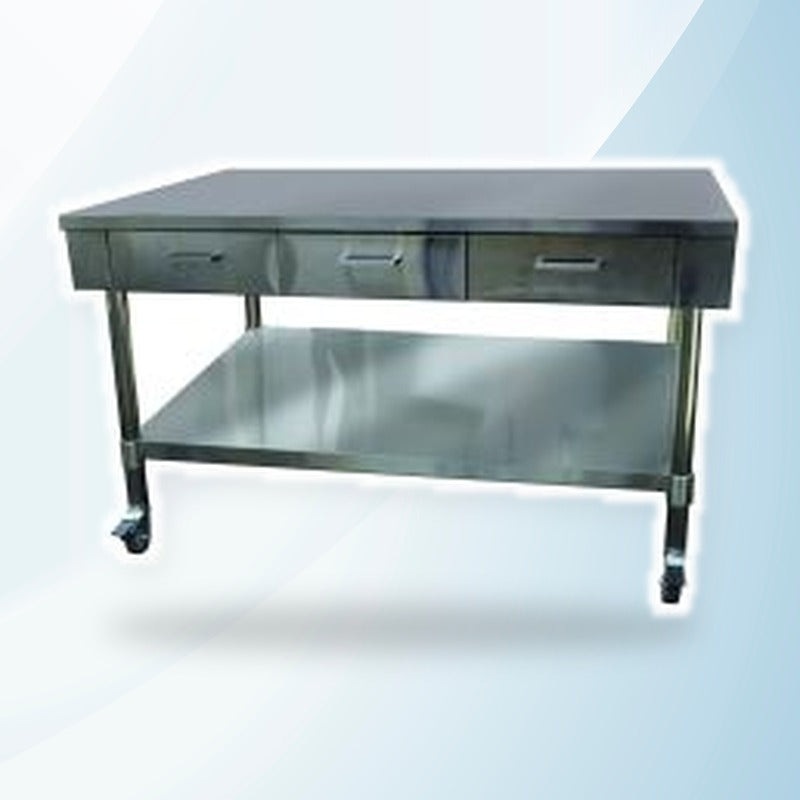 AMING standardized product image - Work Bench with 3 Drawers and Under Shelf - SWBD8-3