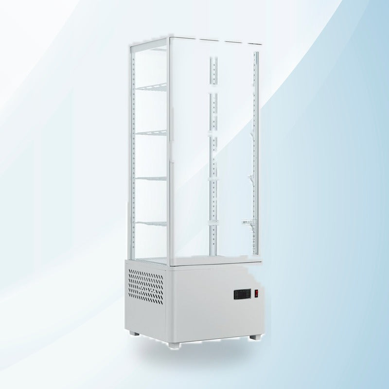 AMING standardized product image - Four Glass Door Counter Top Beverage Display Fridge TCBD108L