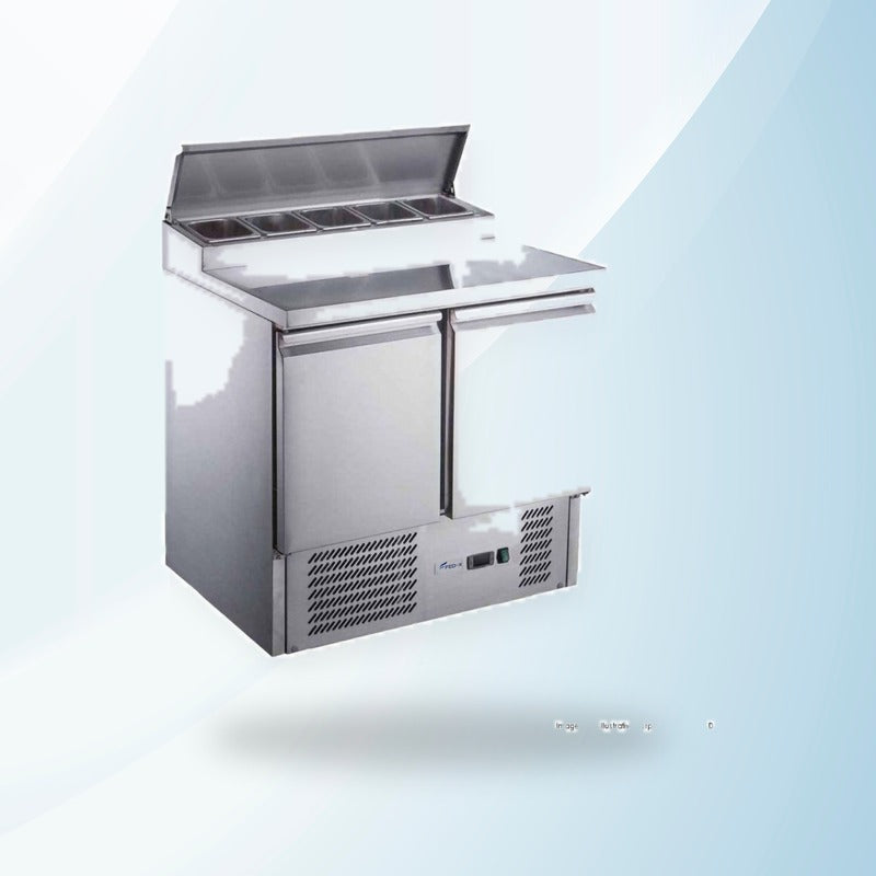 AMING standardized product image - FED-X Two Door Salad Prep Fridge - XGNS900D