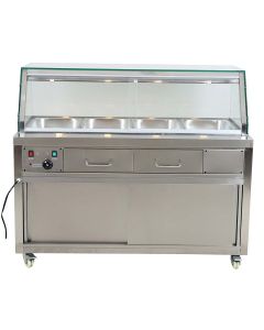 Heated Bain Marie Food Display - PG150FE-Y