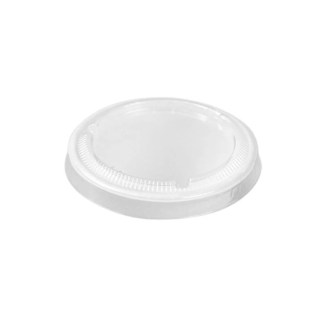 PakMax PET Lid for 1/2oz Sauce Cup (SCL-62-12) — Carton of 2000