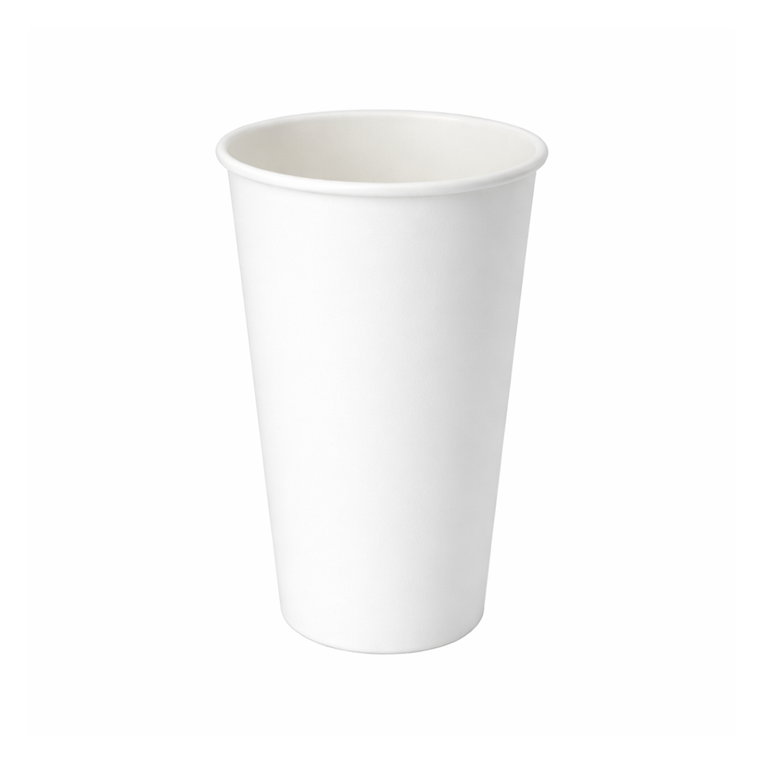 PakMax White 16oz Single Layer Hot Paper Cup (SLHPC-90-16W) — Carton of 1000