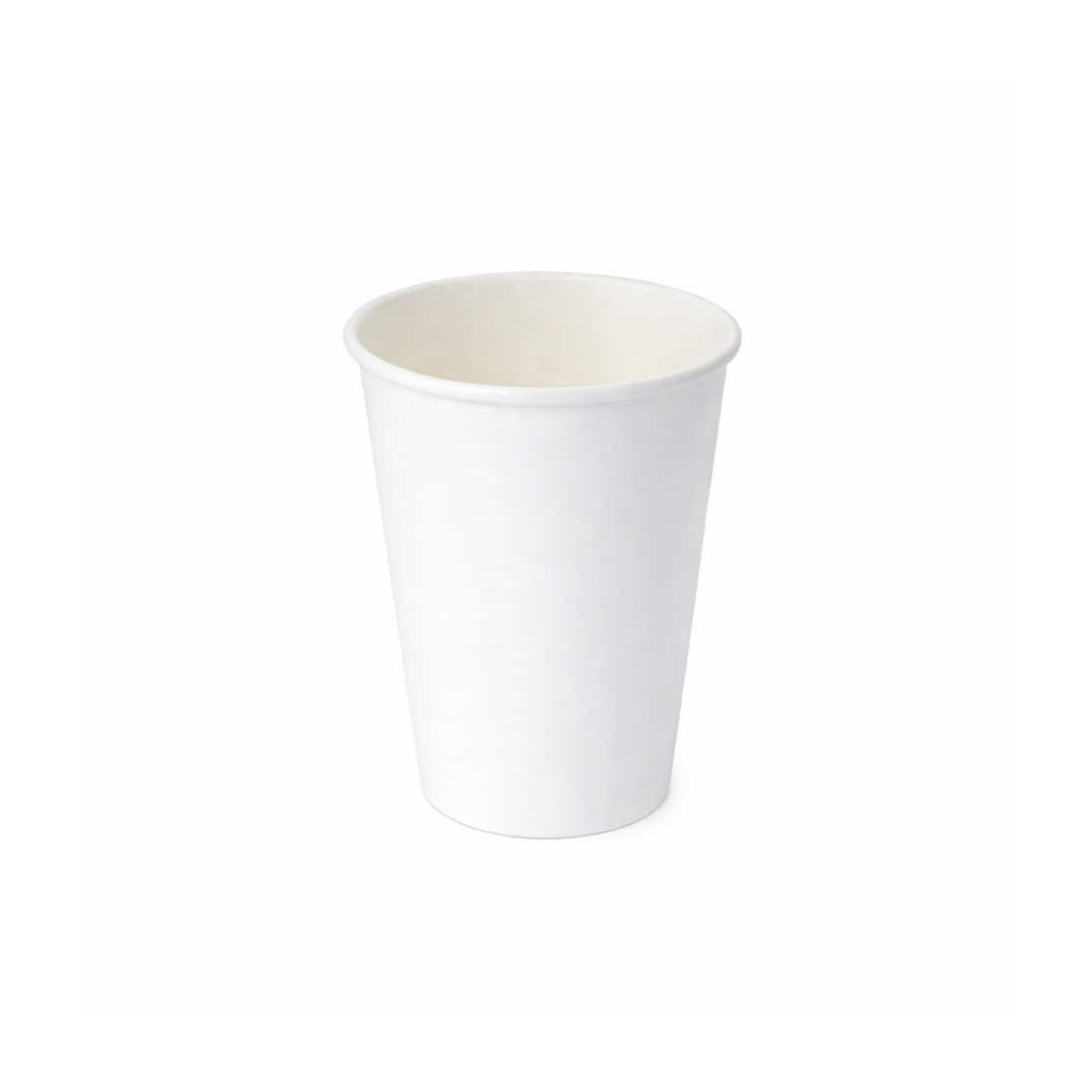 PakMax White 8oz 90mm Single Layer Hot Paper Cup (SLHPC-90-8W) — Carton of 1000