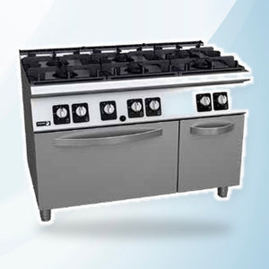 Gas Burners with Oven