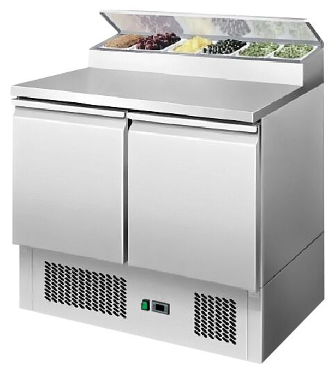 2 门开放式沙拉冰箱 W900 MM ESL3832