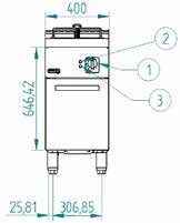 Fagor Kore 900 Series Deep Fat Fryer - F-G9221