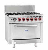 Gasmax 6 Burner With Oven Flame Failure GBS6TS