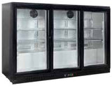 LG-330SC Under Bench Three Sliding Door Bar Cooler