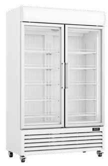 Thermaster Upright Double Glass Door Freezer LG-800PF