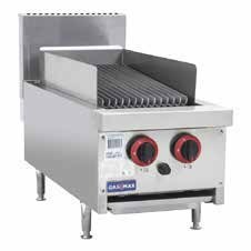 Gasmax LPG Gas 4 Burner Char Grill Top - QR-24ELPG