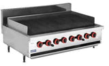 QR-48E Natural Gas 8 Burner Char Grill Top