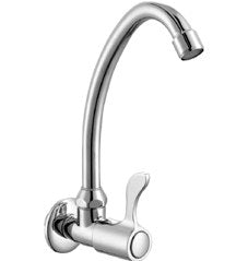 Sunmixer Wall Mounted Gooseneck Faucet with Front Handle T20139L