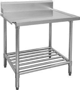 WBBD7-1800L/A All Stainless Steel Dishwasher Bench Left Outlet
