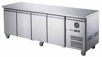 FED-X S/S Two Door Bench Fridge - XUB7C13S2V