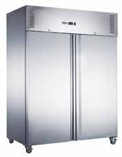 FED-X S/S Double Door Upright Fridge - XURC1200SFV