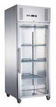 FED-X S/S Full Glass Door Upright Fridge - XURC600G1V
