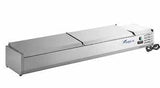 FED-X Salad Bench with Stainless Steel Lid - XVRX1200/380S