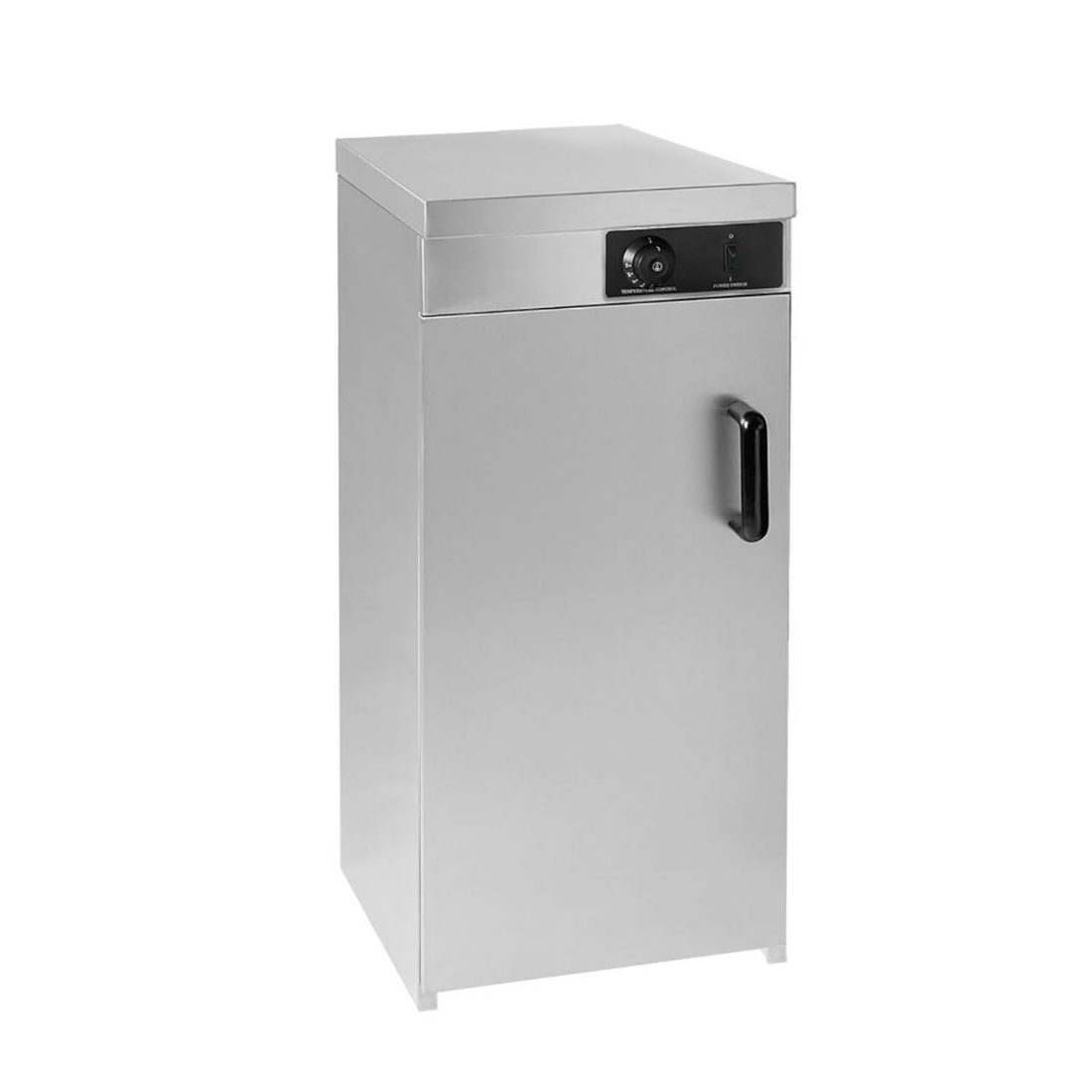 STAINLESS STEEL SINGLE CABINET PLATE WARMER 60 PLATES PW-SE