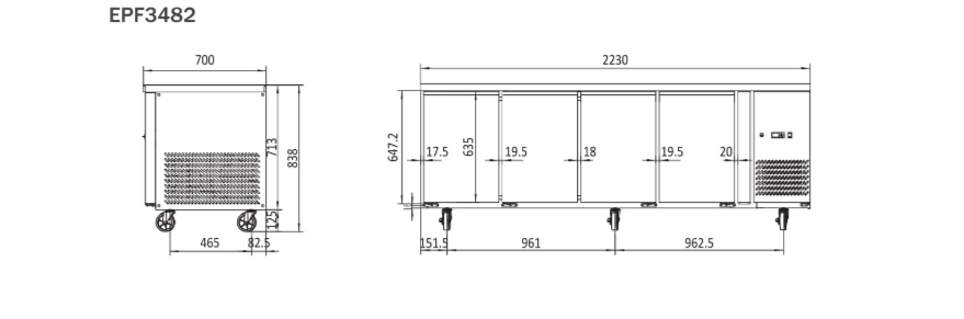 Atosa EPF3482 — Product image 5