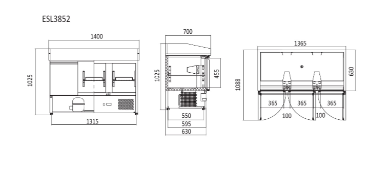 Atosa ESL3852 — Product image 5