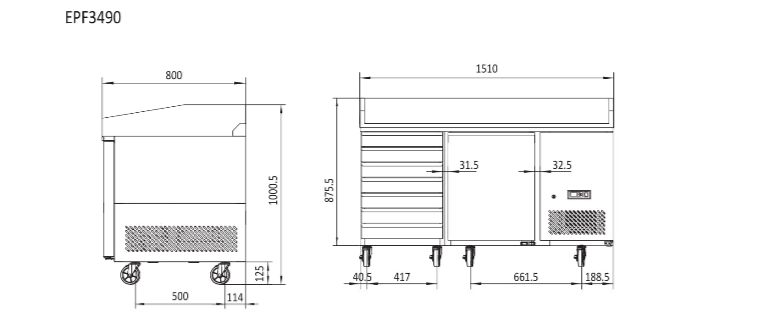 Atosa EPF3490 — Product image 4