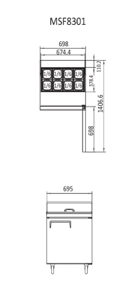 Atosa MSF8301 — Product image 6