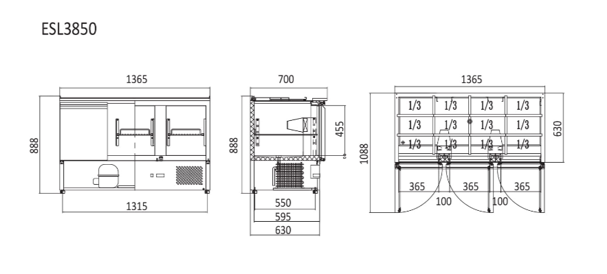 Atosa ESL3850 — Product image 3