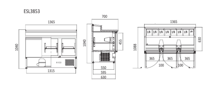 Atosa ESL3853 — Product image 3