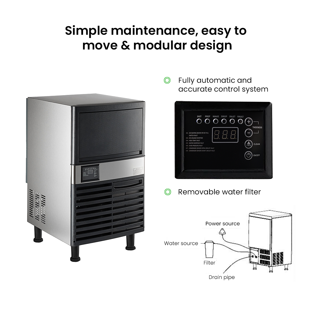 Blizzard Icemakers SN-80P — Product image 4