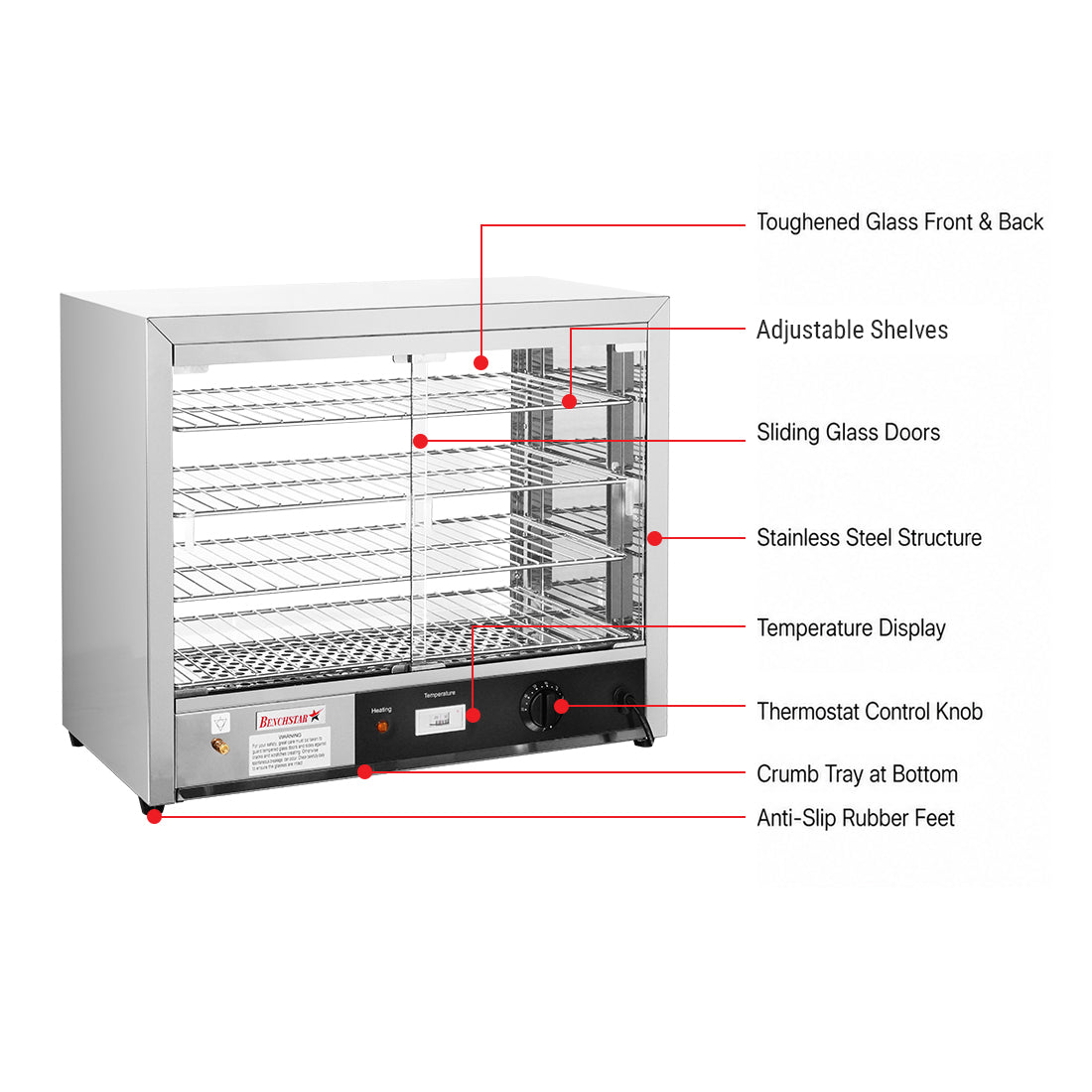 Benchstar DH-805E — Product image 3
