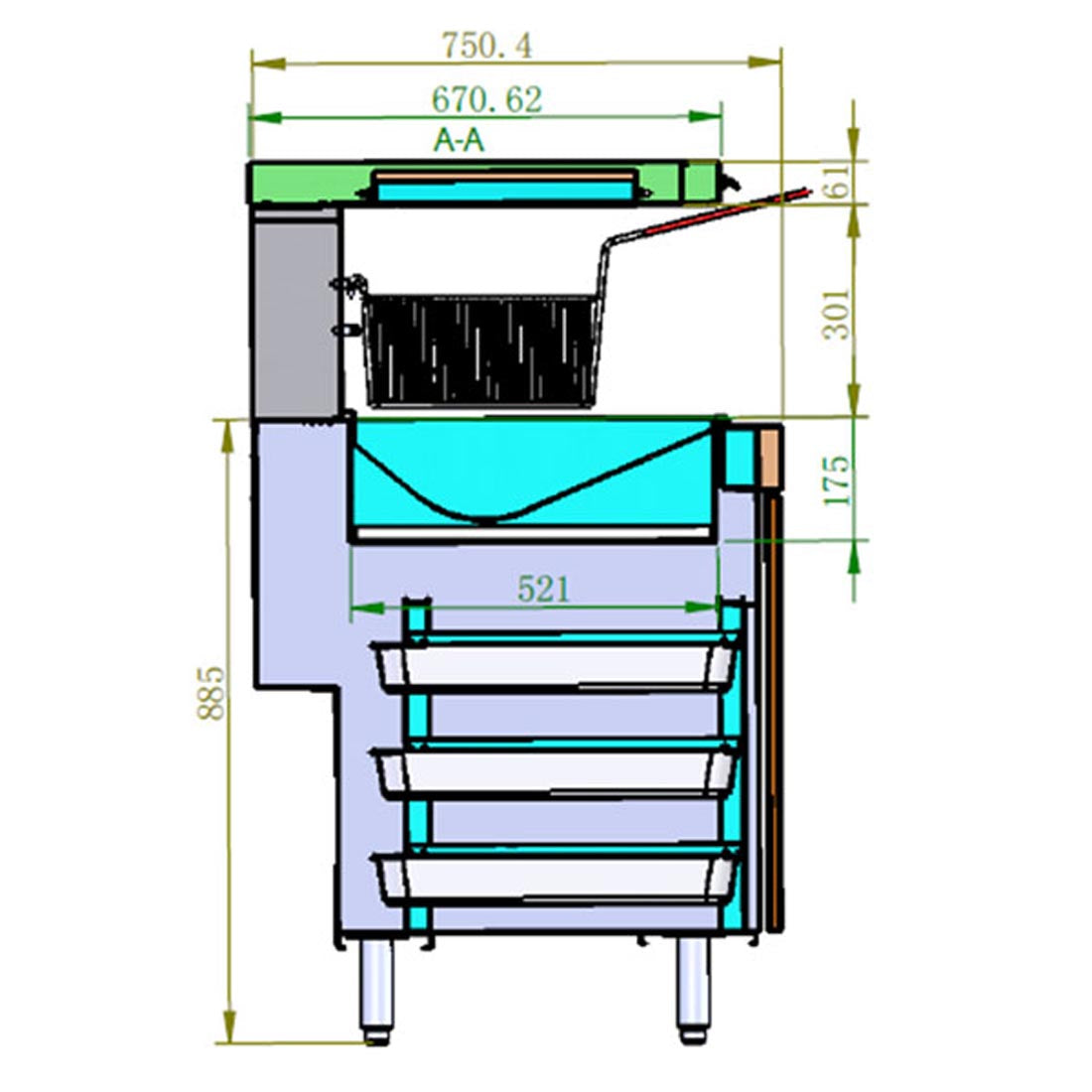 Frymax VX15E — Product image 2