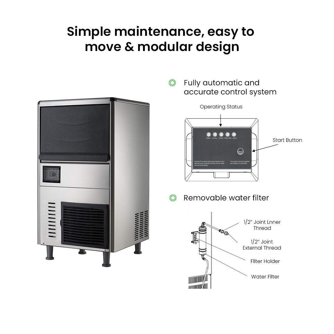 Blizzard Icemakers SN-128F — Product image 6