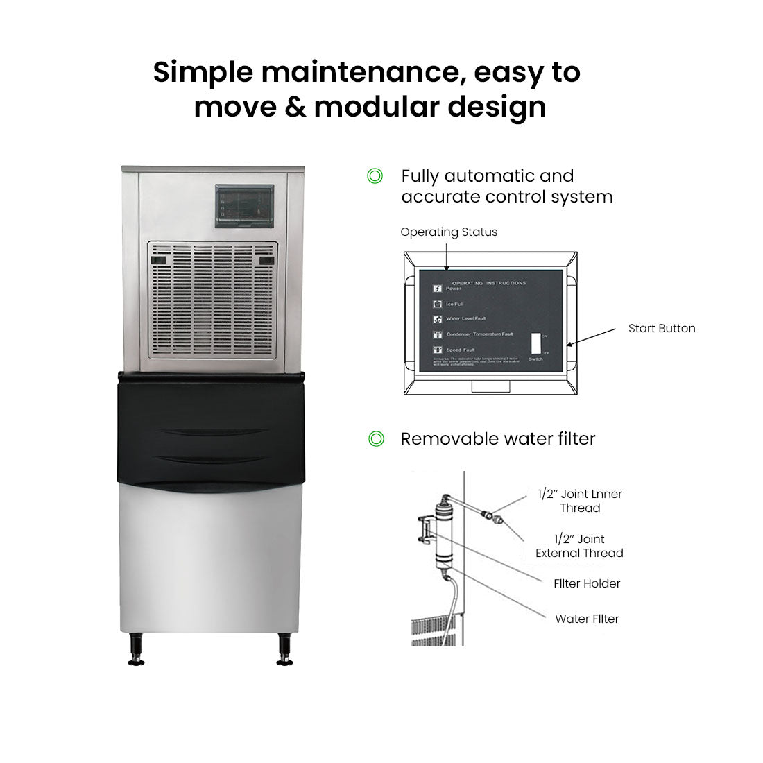 Blizzard Icemakers SN-258F — Product image 6