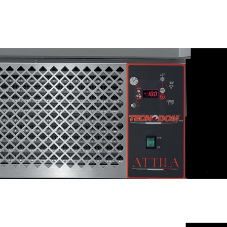 Tecnodom DO10 blast chiller - control panel and grille
