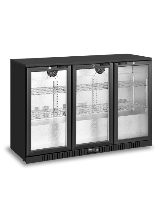 3 SWING DOORS BACK BAR COOLER BB-330HEC
