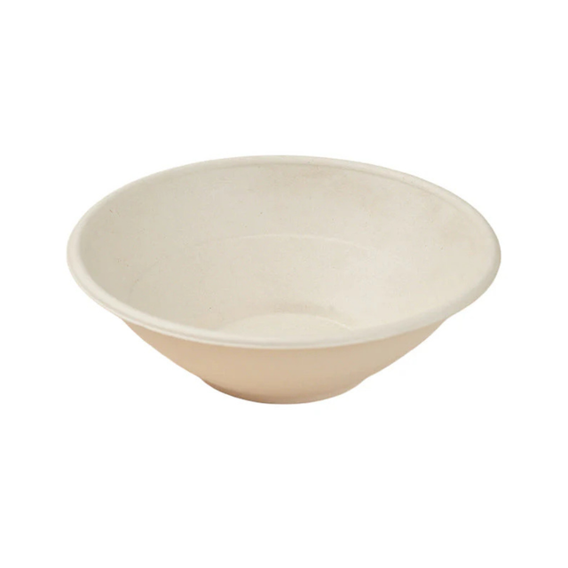 PakMax 32oz Deep Sugarcane Bowl (DB-196-32W) — Carton of 500