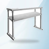 AMING standardized product image - 1200-WBO2 Double Tier Workbench Overshelf