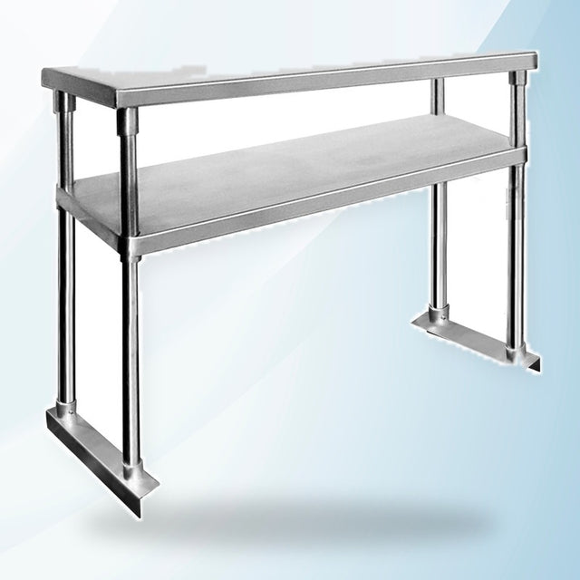 AMING standardized product image - 1200-WBO2 Double Tier Workbench Overshelf
